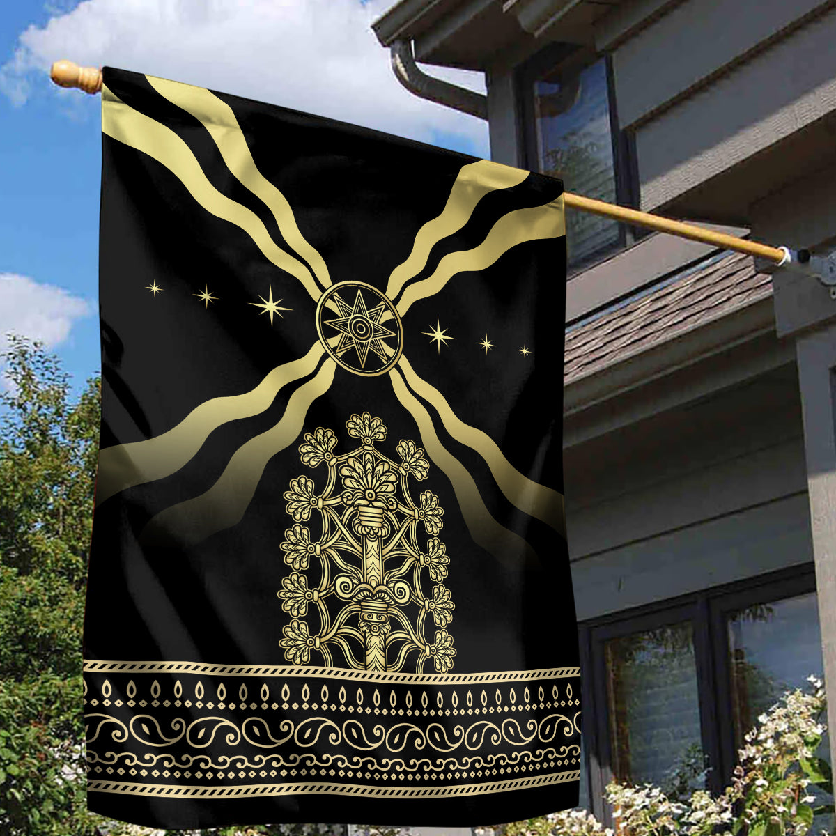Assyria Empire Garden Flag Assyrian Mythological Spirit - Wonder Print Shop