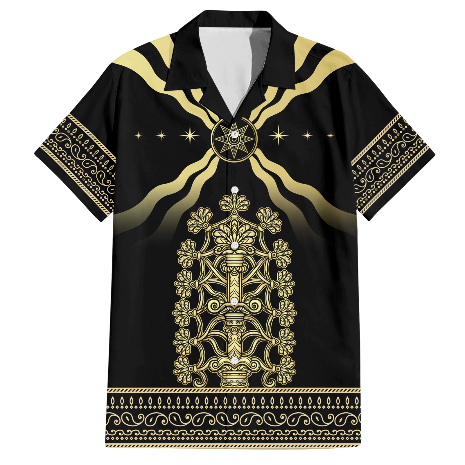 Assyria Empire Hawaiian Shirt Assyrian Mythological Spirit - Wonder Print Shop