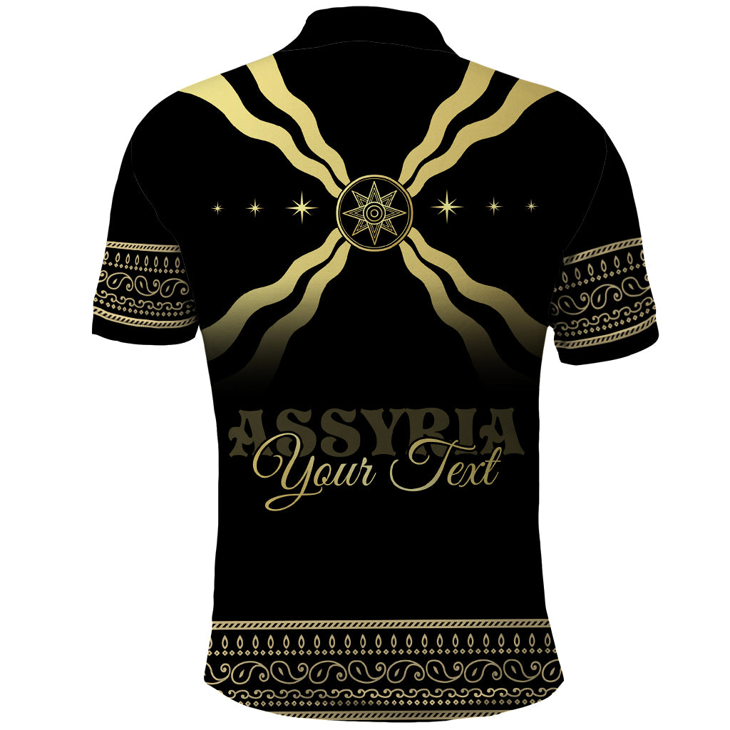Assyria Empire Polo Shirt Assyrian Mythological Spirit - Wonder Print Shop