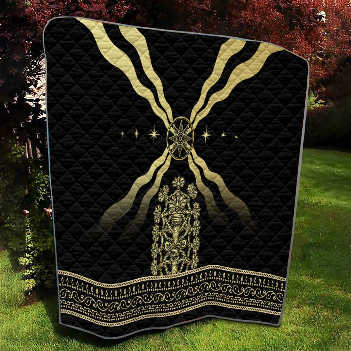 Assyria Empire Quilt Assyrian Mythological Spirit - Wonder Print Shop