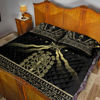 Assyria Empire Quilt Bed Set Assyrian Mythological Spirit - Wonder Print Shop