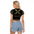 Assyria Empire Raglan Cropped T Shirt Assyrian Mythological Spirit - Wonder Print Shop