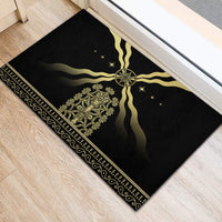 Assyria Empire Rubber Doormat Assyrian Mythological Spirit - Wonder Print Shop