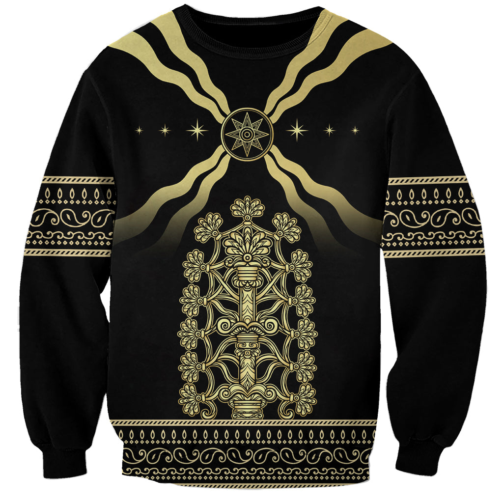 Assyria Empire Sweatshirt Assyrian Mythological Spirit - Wonder Print Shop