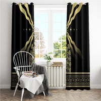 Assyria Empire Window Curtain Assyrian Mythological Spirit - Wonder Print Shop