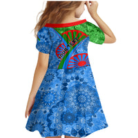 International Romani Day 2024 Family Matching Mermaid Dress and Hawaiian Shirt Gypsy Pattern Tribal - Wonder Print Shop