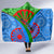 International Romani Day 2024 Hooded Blanket Gypsy Pattern Tribal