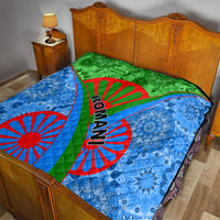 International Romani Day 2024 Quilt Gypsy Pattern Tribal - Wonder Print Shop