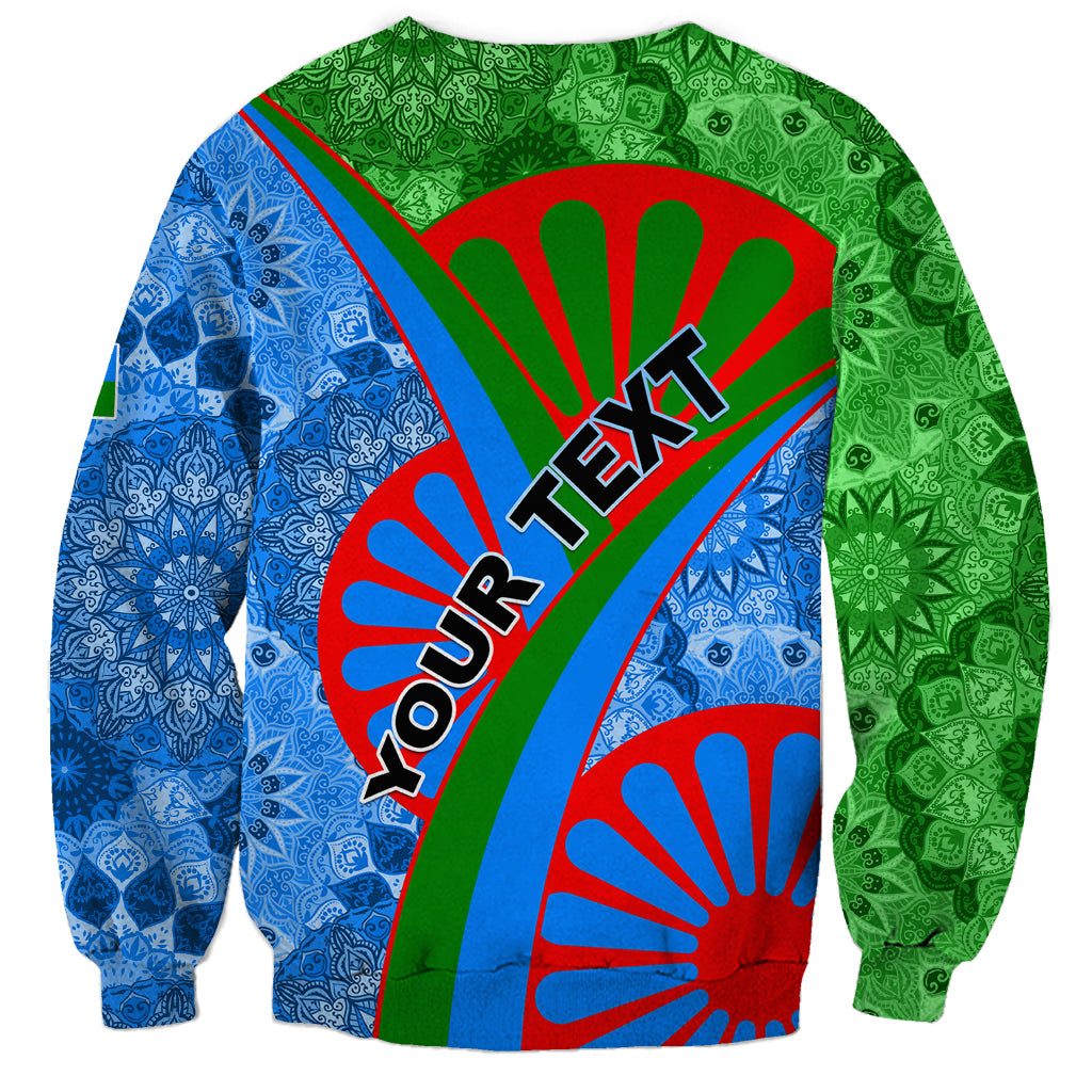 International Romani Day 2024 Sweatshirt Gypsy Pattern Tribal - Wonder Print Shop