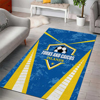 Turks and Caicos Islands Football Area Rug Team TCI Go Champions