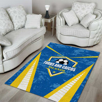 Turks and Caicos Islands Football Area Rug Team TCI Go Champions