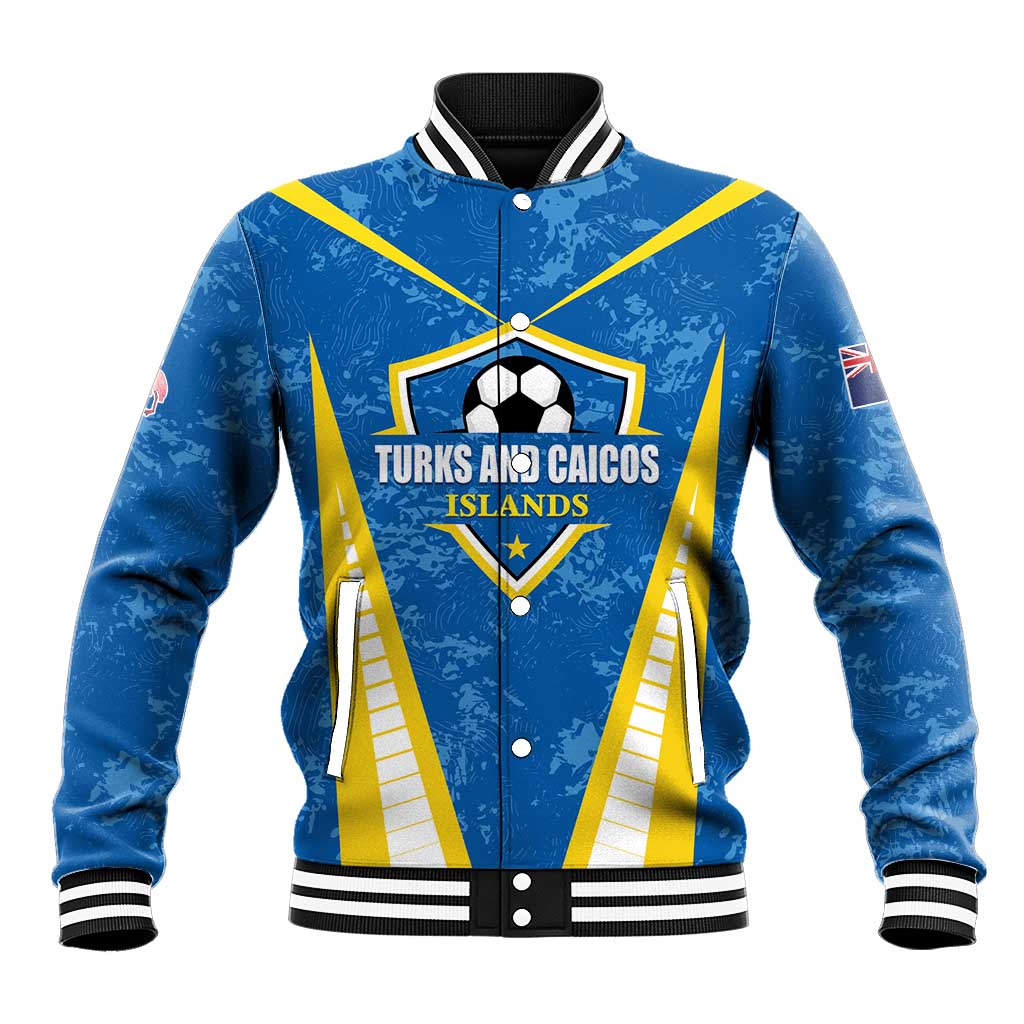 Custom Turks and Caicos Islands Football Baseball Jacket Team TCI Go Champions