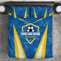 Turks and Caicos Islands Football Bedding Set Team TCI Go Champions