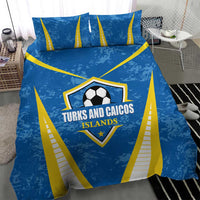 Turks and Caicos Islands Football Bedding Set Team TCI Go Champions