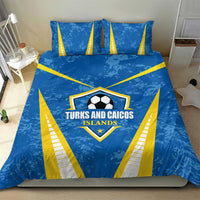 Turks and Caicos Islands Football Bedding Set Team TCI Go Champions