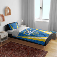 Turks and Caicos Islands Football Bedding Set Team TCI Go Champions