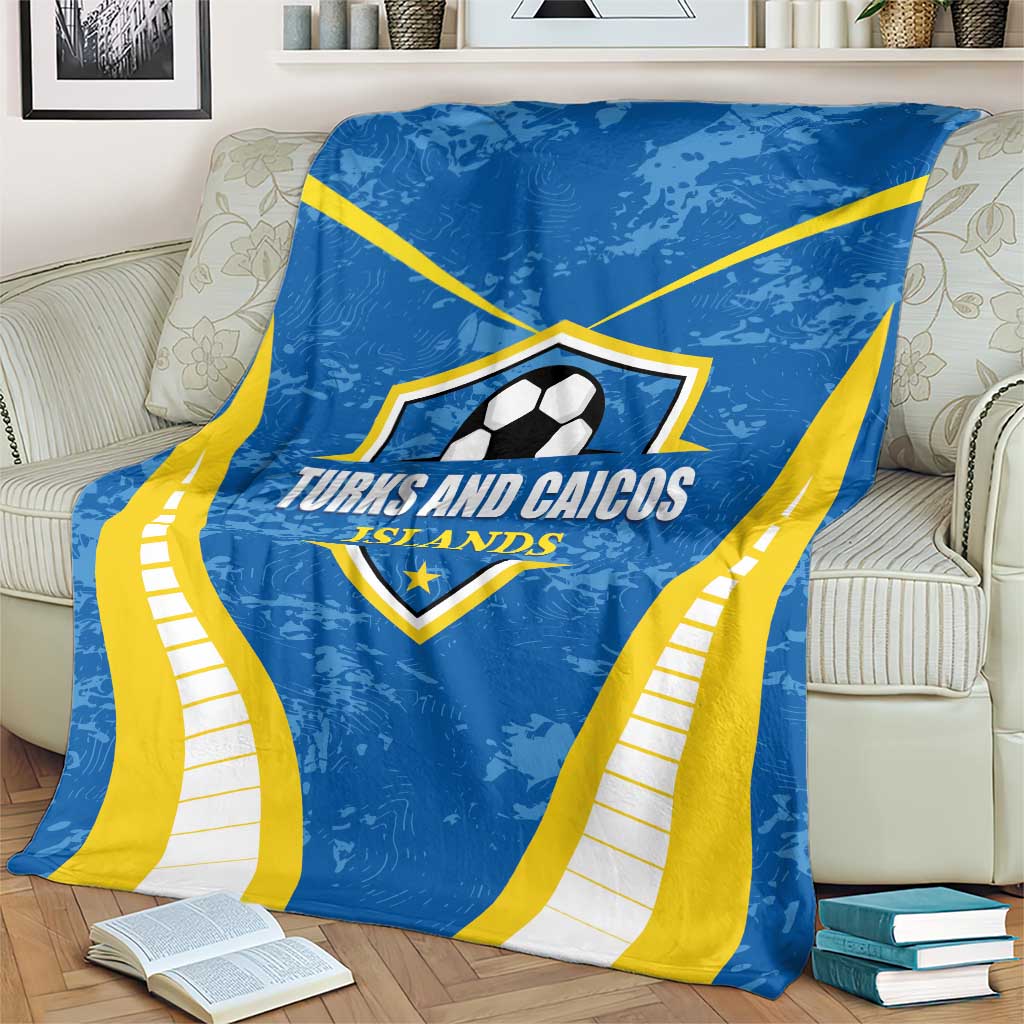 Turks and Caicos Islands Football Blanket Team TCI Go Champions