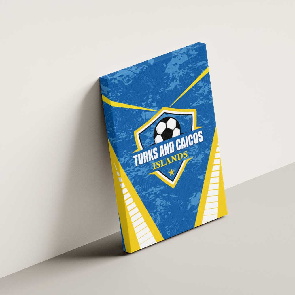 Turks and Caicos Islands Football Canvas Wall Art Team TCI Go Champions