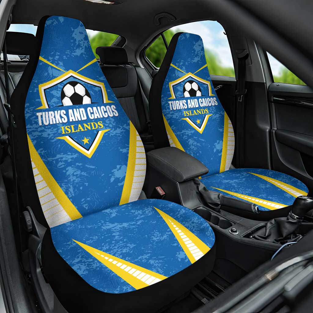 Turks and Caicos Islands Football Car Seat Cover Team TCI Go Champions