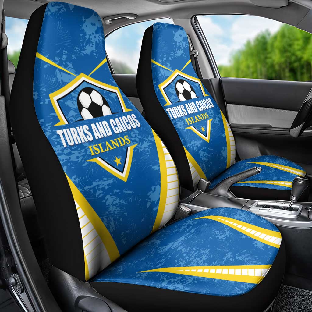 Turks and Caicos Islands Football Car Seat Cover Team TCI Go Champions