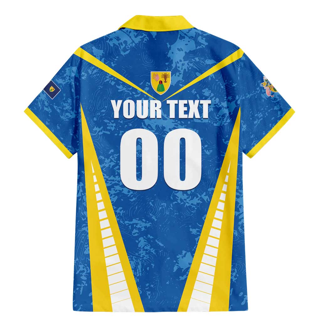 Custom Turks and Caicos Islands Football Family Matching Mermaid Dress and Hawaiian Shirt Team TCI Go Champions