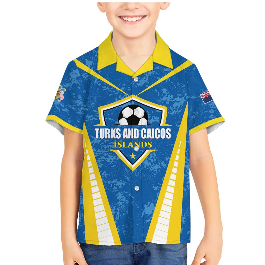 Custom Turks and Caicos Islands Football Family Matching Mermaid Dress and Hawaiian Shirt Team TCI Go Champions