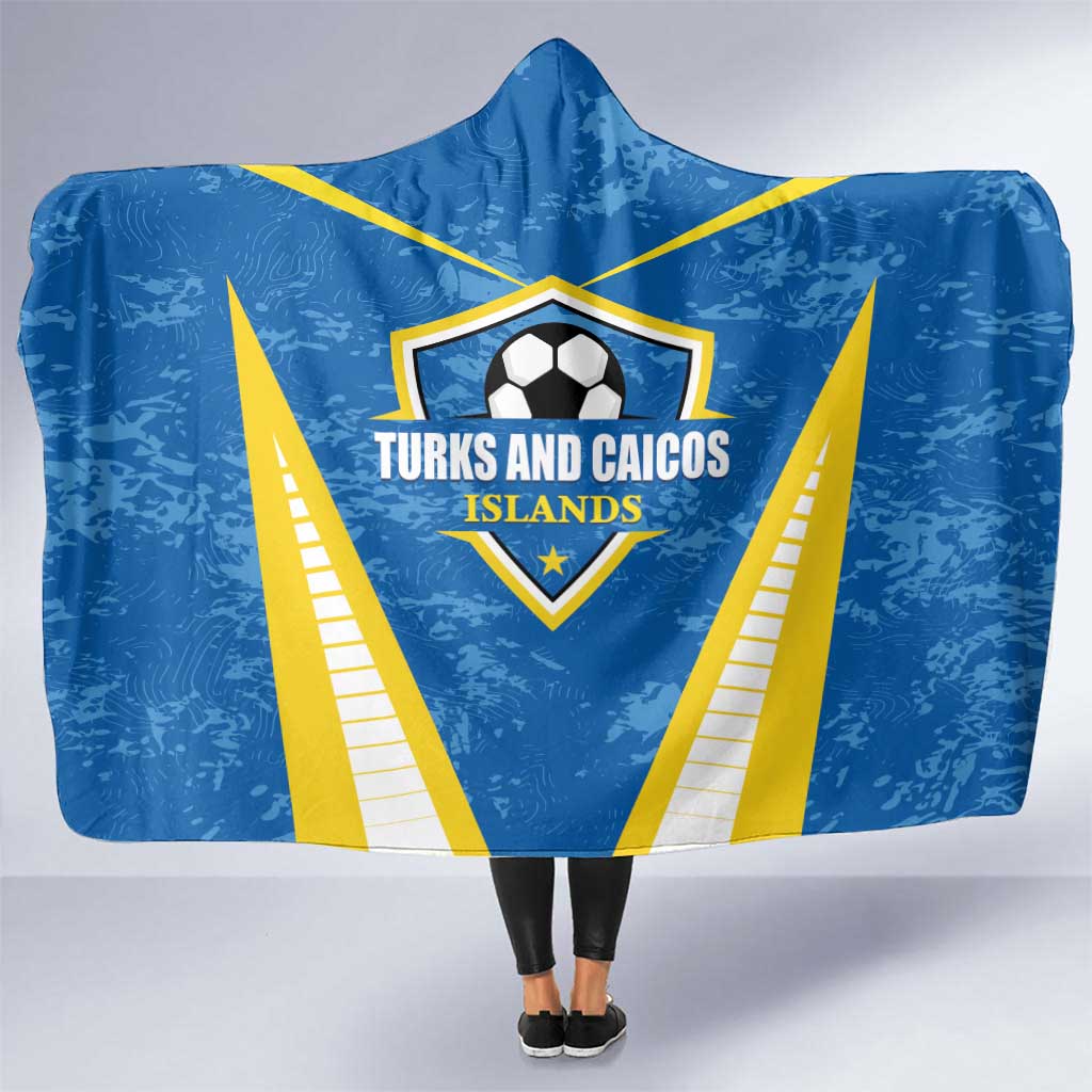 Turks and Caicos Islands Football Hooded Blanket Team TCI Go Champions