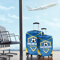 Turks and Caicos Islands Football Luggage Cover Team TCI Go Champions
