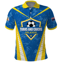 Custom Turks and Caicos Islands Football Polo Shirt Team TCI Go Champions