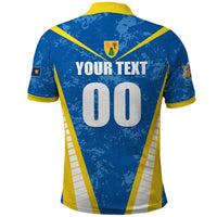 Custom Turks and Caicos Islands Football Polo Shirt Team TCI Go Champions