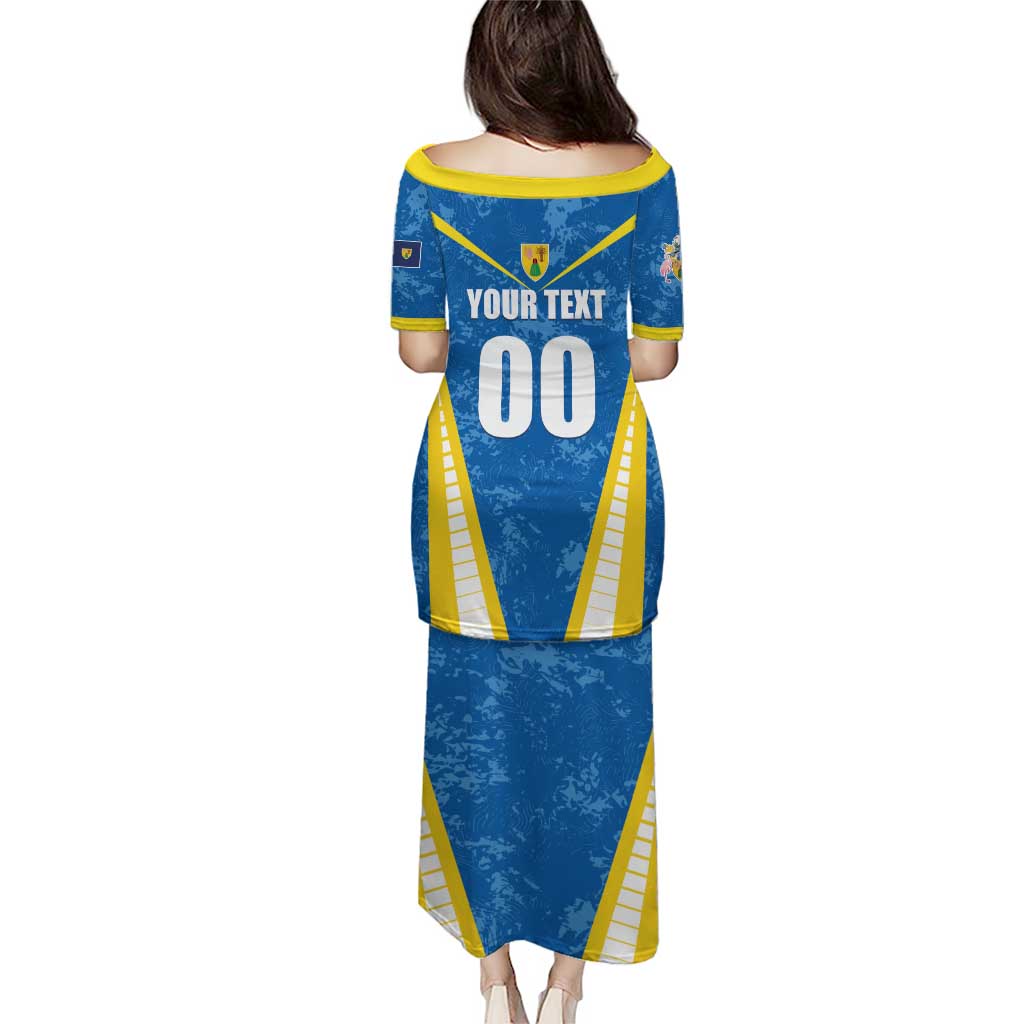 Custom Turks and Caicos Islands Football Puletasi Team TCI Go Champions