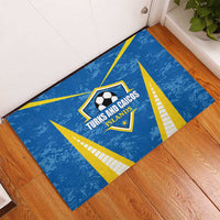 Turks and Caicos Islands Football Rubber Doormat Team TCI Go Champions
