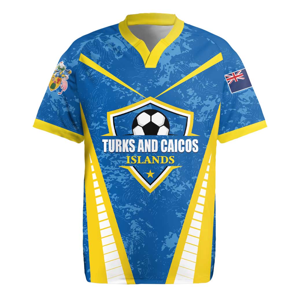 Custom Turks and Caicos Islands Football Rugby Jersey Team TCI Go Champions