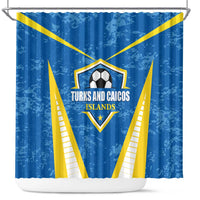 Turks and Caicos Islands Football Shower Curtain Team TCI Go Champions