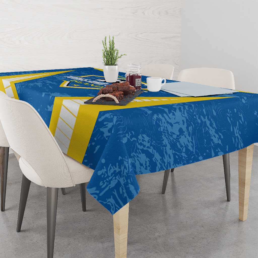 Turks and Caicos Islands Football Tablecloth Team TCI Go Champions
