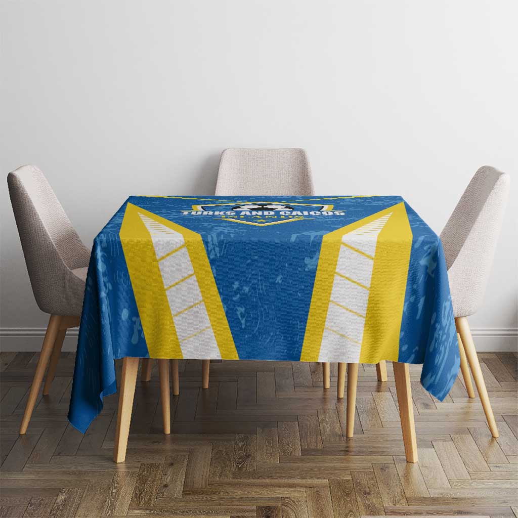 Turks and Caicos Islands Football Tablecloth Team TCI Go Champions