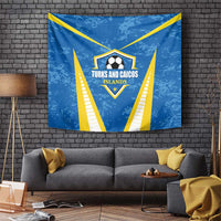 Turks and Caicos Islands Football Tapestry Team TCI Go Champions