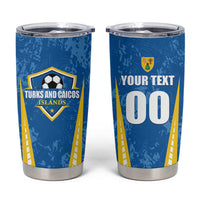 Custom Turks and Caicos Islands Football Tumbler Cup Team TCI Go Champions