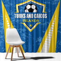 Turks and Caicos Islands Football Window Curtain Team TCI Go Champions