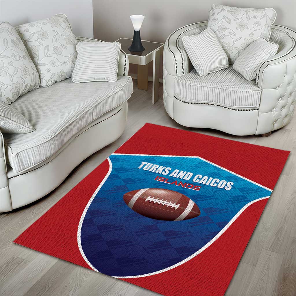 Turks and Caicos Islands Rugby Area Rug TCI Team Come On