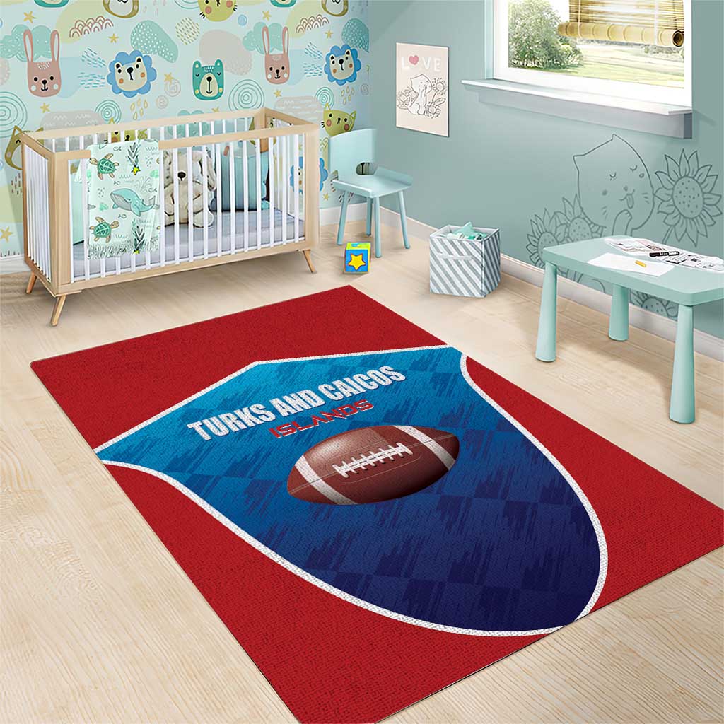 Turks and Caicos Islands Rugby Area Rug TCI Team Come On