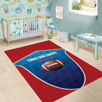 Turks and Caicos Islands Rugby Area Rug TCI Team Come On