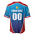 Custom Turks and Caicos Islands Rugby Baseball Jersey TCI Team Come On