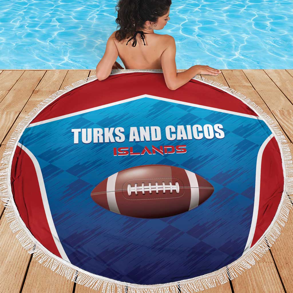 Turks and Caicos Islands Rugby Beach Blanket TCI Team Come On