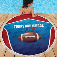 Turks and Caicos Islands Rugby Beach Blanket TCI Team Come On