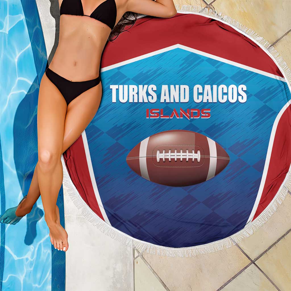 Turks and Caicos Islands Rugby Beach Blanket TCI Team Come On