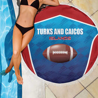 Turks and Caicos Islands Rugby Beach Blanket TCI Team Come On