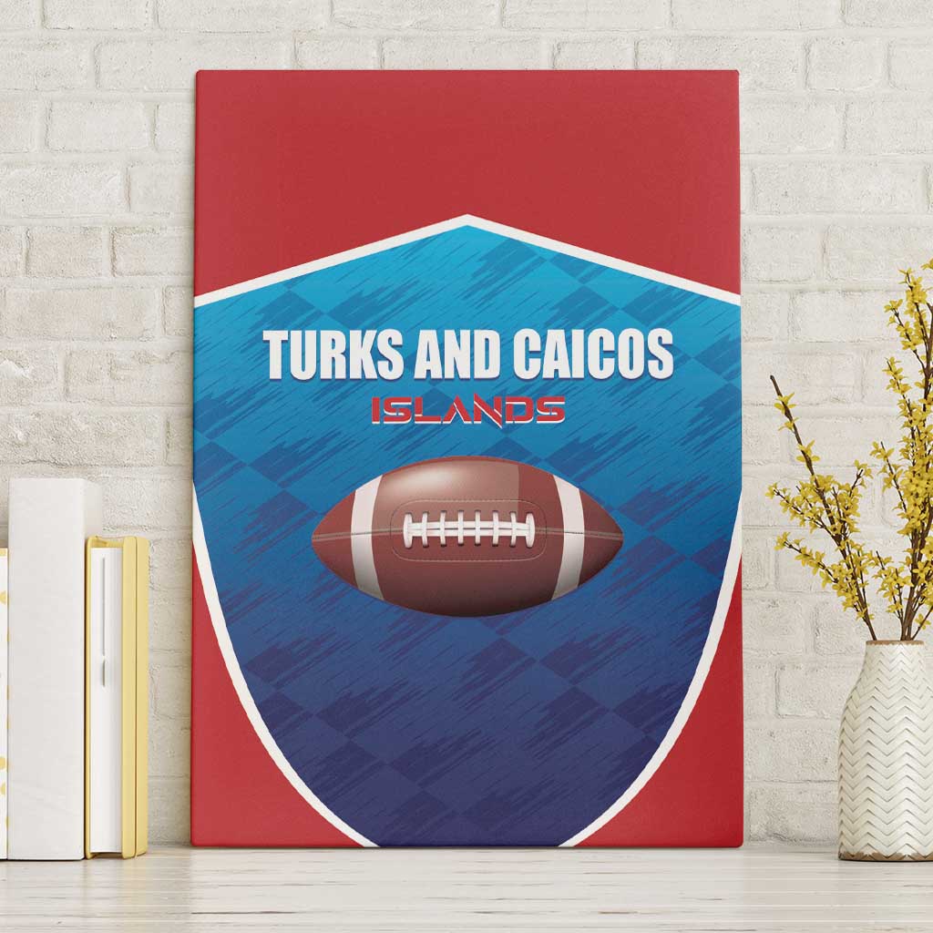 Turks and Caicos Islands Rugby Canvas Wall Art TCI Team Come On