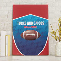 Turks and Caicos Islands Rugby Canvas Wall Art TCI Team Come On