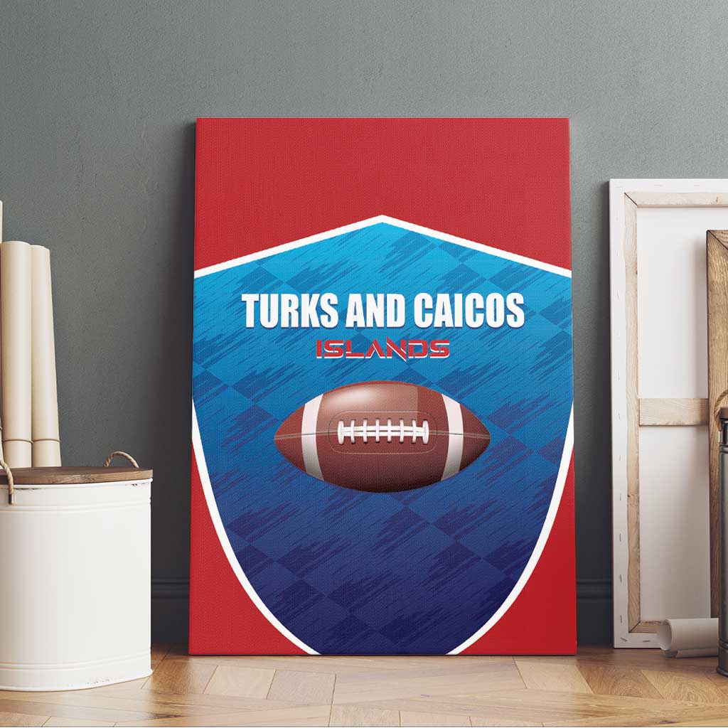 Turks and Caicos Islands Rugby Canvas Wall Art TCI Team Come On